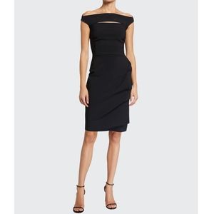 ✨ Chiara Boni Melania Off-the-Shoulder Dress ✨